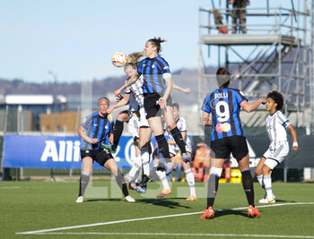 2023-03-11 - Lisa Alborghetti of FC Internazionale during the second leg of the women’s  Coppa Italia’s semifinal football math between Juventus Women and Inter Women on 11 March 2023 at Juventus Training Ground in Vinovo near Turin, Italy Photo Nderim Kaceli - JUVENTUS FC VS INTER - FC INTERNAZIONALE - WOMEN ITALIAN CUP - SOCCER