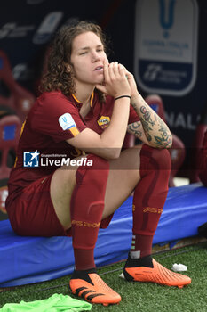 2023-06-04 - disappointment at the end of the race during the Italian Cup Final between AS Roma vs Juventus FC at Arechi Stadium - FINAL - JUVENTUS FC VS AS ROMA - WOMEN ITALIAN CUP - SOCCER