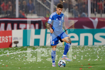 2023-03-26 - Giovanni Di Lorenzo (Italy) - EUROPEAN QUALIFIERS - MALTA VS ITALY - UEFA EUROPEAN - SOCCER