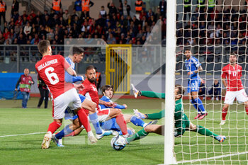 2023-03-26 - Matteo Pessina (Italy) scores a goal of 2-0 - EUROPEAN QUALIFIERS - MALTA VS ITALY - UEFA EUROPEAN - SOCCER