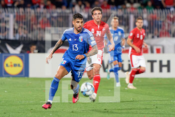 2023-03-26 - Emerson Palmieri (Italy) - EUROPEAN QUALIFIERS - MALTA VS ITALY - UEFA EUROPEAN - SOCCER
