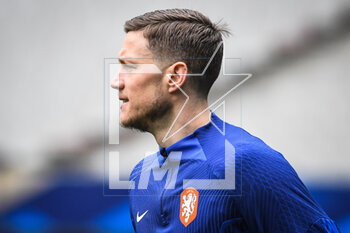 2023-03-23 - Wout WEGHORST of Netherlands during the training of the Netherlands team ahead of the UEFA Euro 2024, European Qualifiers football match between France and Netherlands, on March 23, 2023 at Stade de France in Saint-Denis near Paris, France - FOOTBALL - FRANCE V NETHERLANDS - TRAINING AND PRESS CONFERENCE - UEFA EUROPEAN - SOCCER