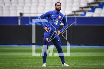 2023-03-23 - Georginio WIJNALDUM of Netherlands during the training of the Netherlands team ahead of the UEFA Euro 2024, European Qualifiers football match between France and Netherlands, on March 23, 2023 at Stade de France in Saint-Denis near Paris, France - FOOTBALL - FRANCE V NETHERLANDS - TRAINING AND PRESS CONFERENCE - UEFA EUROPEAN - SOCCER
