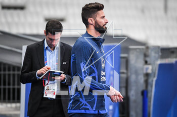 2023-03-23 - Olivier GIROUD of France during the training of the French team ahead of the UEFA Euro 2024, European Qualifiers football match between France and Netherlands, on March 23, 2023 at Stade de France in Saint-Denis near Paris, France - FOOTBALL - FRANCE V NETHERLANDS - TRAINING AND PRESS CONFERENCE - UEFA EUROPEAN - SOCCER