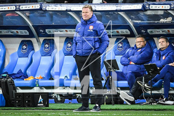 2023-03-24 - Ronald KOEMAN of Netherlands during the UEFA Euro 2024, European Qualifiers, Group B football match between France and Netherlands on March 24, 2023 at Stade de France in Saint-Denis near Paris, France - FOOTBALL - EURO 2024 - QUALIFYING - FRANCE V NETHERLANDS - UEFA EUROPEAN - SOCCER