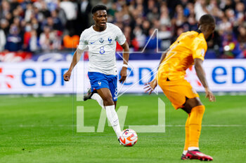 2023-03-24 - Aurelien Tchouameni of France during the UEFA Euro 2024, European Qualifiers, Group B football match between France and Netherlands on March 24, 2023 at Stade de France in Saint-Denis near Paris, France - FOOTBALL - EURO 2024 - QUALIFYING - FRANCE V NETHERLANDS - UEFA EUROPEAN - SOCCER