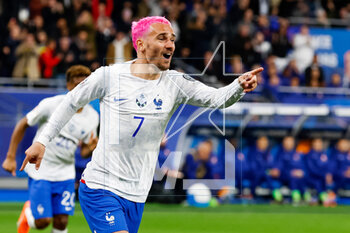 2023-03-24 - Antoine Griezmann of France celebrates after scoring his sides first goal during the UEFA Euro 2024, European Qualifiers, Group B football match between France and Netherlands on March 24, 2023 at Stade de France in Saint-Denis near Paris, France - FOOTBALL - EURO 2024 - QUALIFYING - FRANCE V NETHERLANDS - UEFA EUROPEAN - SOCCER