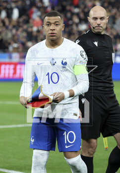 2023-03-25 - Kylian Mbappe of France during the UEFA Euro 2024, European Qualifiers, Group B football match between France and Netherlands on March 24, 2023 at Stade de France in Saint-Denis near Paris, France - FOOTBALL - EURO 2024 - QUALIFYING - FRANCE V NETHERLANDS - UEFA EUROPEAN - SOCCER