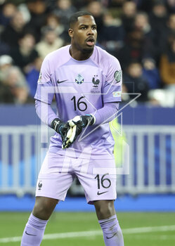 2023-03-25 - France goalkeeper Mike Maignan during the UEFA Euro 2024, European Qualifiers, Group B football match between France and Netherlands on March 24, 2023 at Stade de France in Saint-Denis near Paris, France - FOOTBALL - EURO 2024 - QUALIFYING - FRANCE V NETHERLANDS - UEFA EUROPEAN - SOCCER