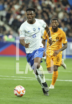 2023-03-25 - Aurelien Tchouameni of France during the UEFA Euro 2024, European Qualifiers, Group B football match between France and Netherlands on March 24, 2023 at Stade de France in Saint-Denis near Paris, France - FOOTBALL - EURO 2024 - QUALIFYING - FRANCE V NETHERLANDS - UEFA EUROPEAN - SOCCER