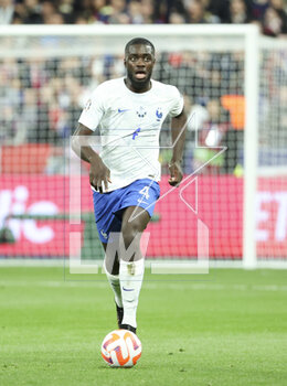 2023-03-25 - Ibrahima Konate of France during the UEFA Euro 2024, European Qualifiers, Group B football match between France and Netherlands on March 24, 2023 at Stade de France in Saint-Denis near Paris, France - FOOTBALL - EURO 2024 - QUALIFYING - FRANCE V NETHERLANDS - UEFA EUROPEAN - SOCCER
