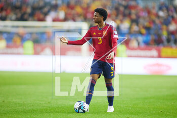 2023-03-25 - Alex Balde of Spain during the UEFA EURO 2024, European Qualifiers group A football match between Spain and Norway on March 25, 2023 at La Rosaleda Stadium in Malaga, Spain - FOOTBALL - EURO 2024 - QUALIFYING - SPAIN V NORWAY - UEFA EUROPEAN - SOCCER