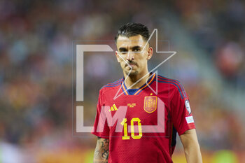 2023-03-25 - Dani Ceballos of Spain during the UEFA EURO 2024, European Qualifiers group A football match between Spain and Norway on March 25, 2023 at La Rosaleda Stadium in Malaga, Spain - FOOTBALL - EURO 2024 - QUALIFYING - SPAIN V NORWAY - UEFA EUROPEAN - SOCCER