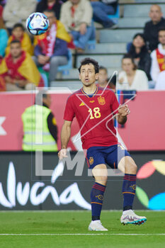 2023-03-25 - Mikel Oyarzabal of Spain during the UEFA EURO 2024, European Qualifiers group A football match between Spain and Norway on March 25, 2023 at La Rosaleda Stadium in Malaga, Spain - FOOTBALL - EURO 2024 - QUALIFYING - SPAIN V NORWAY - UEFA EUROPEAN - SOCCER