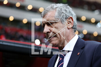 2023-03-27 - Coach Fernando Santos of Poland during the UEFA Euro 2024, European Qualifiers, Group E football match between Poland and Albania on March 27, 2023 at PGE Narodowy in Warsaw, Poland - FOOTBALL - EURO 2024 - QUALIFYING - POLAND V ALBANIA - UEFA EUROPEAN - SOCCER