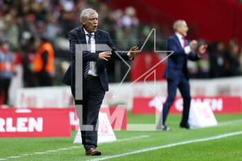 2023-03-27 - Coach Fernando Santos of Poland during the UEFA Euro 2024, European Qualifiers, Group E football match between Poland and Albania on March 27, 2023 at PGE Narodowy in Warsaw, Poland - FOOTBALL - EURO 2024 - QUALIFYING - POLAND V ALBANIA - UEFA EUROPEAN - SOCCER