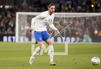 2023-03-27 - Adrien Rabiot of France during the UEFA Euro 2024, European Qualifiers, Group B football match between Republic of Ireland and France on March 27, 2023 at Dublin Arena in Dublin, Republic of Ireland - FOOTBALL - EURO 2024 - QUALIFYING - REPUBLIC OF IRELAND V FRANCE - UEFA EUROPEAN - SOCCER