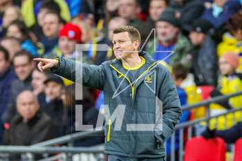 2023-03-28 - Ukraine Manager Ruslan Rotan during the UEFA Euro 2024, European Qualifiers football match between England and Ukraine on 26 March 2023 at Wembley Stadium in London, England - FOOTBALL - EURO 2024 - QUALIFYING - ENGLAND V UKRAINE - UEFA EUROPEAN - SOCCER