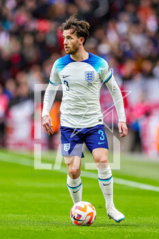 2023-03-28 - England defender Ben Chilwell during the UEFA Euro 2024, European Qualifiers football match between England and Ukraine on 26 March 2023 at Wembley Stadium in London, England - FOOTBALL - EURO 2024 - QUALIFYING - ENGLAND V UKRAINE - UEFA EUROPEAN - SOCCER