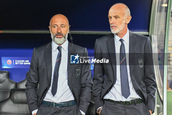 2023-06-22 - Paolo Nicolato head coach of Italy U21 during the first qualifying round UEFA European Under-21 Championship 2023 soccer match Italy U21 vs. France U21 at the Cluj Arena stadium in Cluj Napoca, Romania, 22nd of June 2023 - UNDER 21 MEN - FRANCE VS ITALY - UEFA EUROPEAN - SOCCER