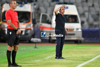 2023-06-22 - Sylvain Ripoll head coach of France U21 during the first qualifying round UEFA European Under-21 Championship 2023 soccer match Italy U21 vs. France U21 at the Cluj Arena stadium in Cluj Napoca, Romania, 22nd of June 2023 - UNDER 21 MEN - FRANCE VS ITALY - UEFA EUROPEAN - SOCCER