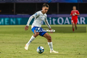 2023-06-28 - France U21’s Enzo Le Fee during the third qualifying round UEFA European Under-21 Championship 2023 soccer match Italy U21 vs. Norway U21 at the CFR Cluj Stadium in Cluj Napoca, Romania, 28nd of June 2023 - UNDER 21 MEN - ITALY VS NORWAY - UEFA EUROPEAN - SOCCER