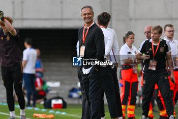 2023-06-02 - Christian Wuck head coach of Germany U17 relaxed before the final phase Under-17 Championship Hungary 2023 soccer match Germany U17 vs. France U17 at the Nandor Hidegkuti Stadion stadium in Budapest, Hungary, 2nd of June 2023 - UNDER 17 FINAL - GERMANY VS FRANCE - UEFA EUROPEAN - SOCCER