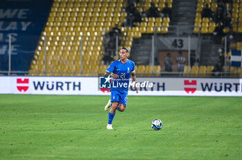 2023-06-16 - 21 KOSTAS TSIMIKAS of Greece during the UEFA EURO 2024 qualifying round group B match between Greece and the Republic of Ireland at OPAP Arena on May 16, 2023, in Athens, Greece. - QUALIFICATIONS - GREECE VS IRELAND - UEFA EUROPEAN - SOCCER
