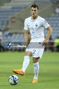 2023-06-16 - Benjamin Pavard of France during the UEFA Euro 2024, European Qualifiers, Group B, football match between Gibraltar and France on June 16, 2023 at Estadio Algarve in Faro, Portugal - FOOTBALL - EURO 2024 - QUALIFYING - GIBRALTAR V FRANCE - UEFA EUROPEAN - SOCCER