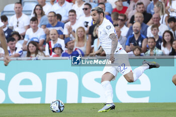 2023-06-16 - Theo Hernandez of France during the UEFA Euro 2024, European Qualifiers, Group B, football match between Gibraltar and France on June 16, 2023 at Estadio Algarve in Faro, Portugal - FOOTBALL - EURO 2024 - QUALIFYING - GIBRALTAR V FRANCE - UEFA EUROPEAN - SOCCER
