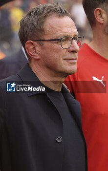 2023-06-17 - Coach of Austria Ralf Rangnick during the UEFA Euro 2024, European Qualifiers, Group F, football match between Belgium and Austria on June 17, 2023 at King Baudouin Stadium in Brussels, Belgique - FOOTBALL - EURO 2024 - QUALIFYING - BELGIUM V AUSTRIA - UEFA EUROPEAN - SOCCER