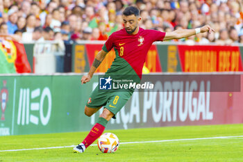 2023-06-17 - Bruno Fernandes of Portugal during the UEFA Euro 2024, European Qualifiers, Group J, football match between Portugal and Bosnia and Herzegovina on June 17, 2023 at Estádio do SL Benfica in Lisbon, Portugal - FOOTBALL - EURO 2024 - QUALIFYING - PORTUGAL V BOSNIA HERZEGOVINA - UEFA EUROPEAN - SOCCER