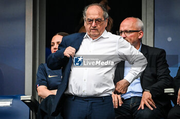 2023-06-19 - Former French Football Federation (FFF) President Noel LE GRAET during the UEFA Euro 2024, European Qualifiers, Group B, football match between France and Greece on June 19, 2023 at Stade de France in Saint-Denis, France - FOOTBALL - EURO 2024 - QUALIFYING - FRANCE V GREECE - UEFA EUROPEAN - SOCCER