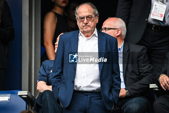 2023-06-19 - Former French Football Federation (FFF) President Noel LE GRAET during the UEFA Euro 2024, European Qualifiers, Group B, football match between France and Greece on June 19, 2023 at Stade de France in Saint-Denis, France - FOOTBALL - EURO 2024 - QUALIFYING - FRANCE V GREECE - UEFA EUROPEAN - SOCCER