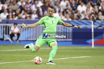2023-06-19 - Greece goalkeeper Odysseas Vlachodimos during the UEFA Euro 2024, European Qualifiers, Group B, football match between France and Greece on June 19, 2023 at Stade de France in Saint-Denis, France - FOOTBALL - EURO 2024 - QUALIFYING - FRANCE V GREECE - UEFA EUROPEAN - SOCCER