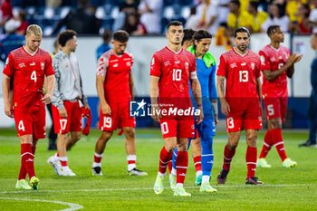 2023-06-19 - 19.06.2023, Lucerne, swisspoor arena, European Qualifiers: Switzerland - Romania, #10 Granit Xhaka (Switzerland) and team are disappointed about the draw in the last minutes of the match - EUROPEAN QUALIFIERS: SWITZERLAND - ROMANIA - UEFA EUROPEAN - SOCCER