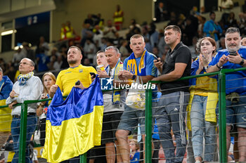 2023-09-12 - Ukraine supporters - UEFA EURO 2024 - EUROPEAN QUALIFIERS - ITALY VS UKRAINE - UEFA EUROPEAN - SOCCER