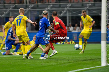 2023-09-12 - Ukraine’s Andriy Yarmolenko scores a goal 2-1 - UEFA EURO 2024 - EUROPEAN QUALIFIERS - ITALY VS UKRAINE - UEFA EUROPEAN - SOCCER