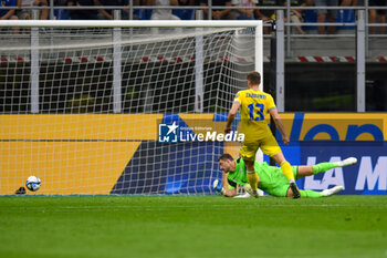 2023-09-12 - Italy’s Davide Frattesi scores a goal 2-0 - UEFA EURO 2024 - EUROPEAN QUALIFIERS - ITALY VS UKRAINE - UEFA EUROPEAN - SOCCER