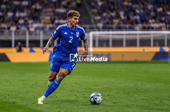 2023-09-12 - Italy’s Giovanni Di Lorenzo in action - UEFA EURO 2024 - EUROPEAN QUALIFIERS - ITALY VS UKRAINE - UEFA EUROPEAN - SOCCER