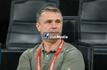 2023-09-12 - Ukraine’s Head Coach Serhij Rebrov - UEFA EURO 2024 - EUROPEAN QUALIFIERS - ITALY VS UKRAINE - UEFA EUROPEAN - SOCCER