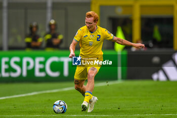 2023-09-12 - Ukraine’s Yukhym Konoplia portrait in action - UEFA EURO 2024 - EUROPEAN QUALIFIERS - ITALY VS UKRAINE - UEFA EUROPEAN - SOCCER