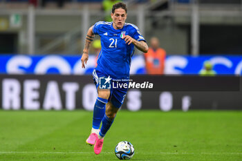 2023-09-12 - Italy’s Nicolo Zaniolo portrait in action - UEFA EURO 2024 - EUROPEAN QUALIFIERS - ITALY VS UKRAINE - UEFA EUROPEAN - SOCCER