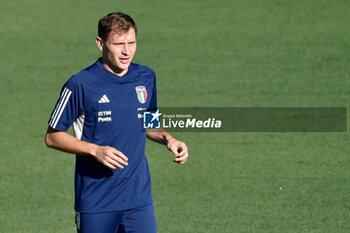2023-09-04 - Italian players Nicolo Barella - ITALY TRAINING SESSION - UEFA EUROPEAN - SOCCER