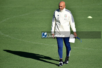 2023-09-04 - Head coach of Italy Luciano Spalletti - ITALY TRAINING SESSION - UEFA EUROPEAN - SOCCER