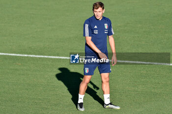 2023-09-04 - Italian player Nicolo Barella - ITALY TRAINING SESSION - UEFA EUROPEAN - SOCCER