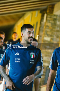 2023-09-04 - Mattia Zaccagni Portrait - ITALY TRAINING SESSION - UEFA EUROPEAN - SOCCER