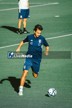 2023-09-04 - Matteo Darmian Portrait - ITALY TRAINING SESSION - UEFA EUROPEAN - SOCCER