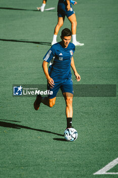 2023-09-04 - Matteo Pessina Portrait - ITALY TRAINING SESSION - UEFA EUROPEAN - SOCCER
