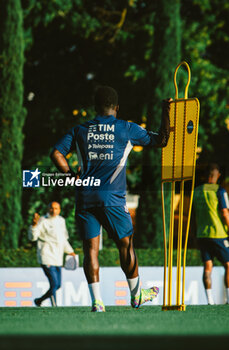 2023-09-04 - Wilfred Gnonto and Luciano Spalletti Portrait - ITALY TRAINING SESSION - UEFA EUROPEAN - SOCCER